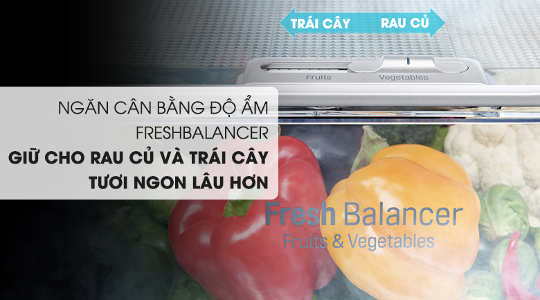 tu-lanh-lg-gr-x247js-9 tủ lạnh GR-X247JS cân bằng ẩm tối ưu