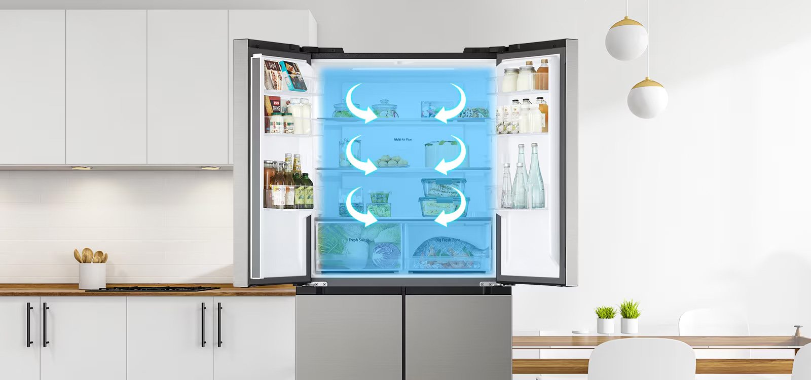 LFB47SVM làm lạnh đồng đều LFB47SVM