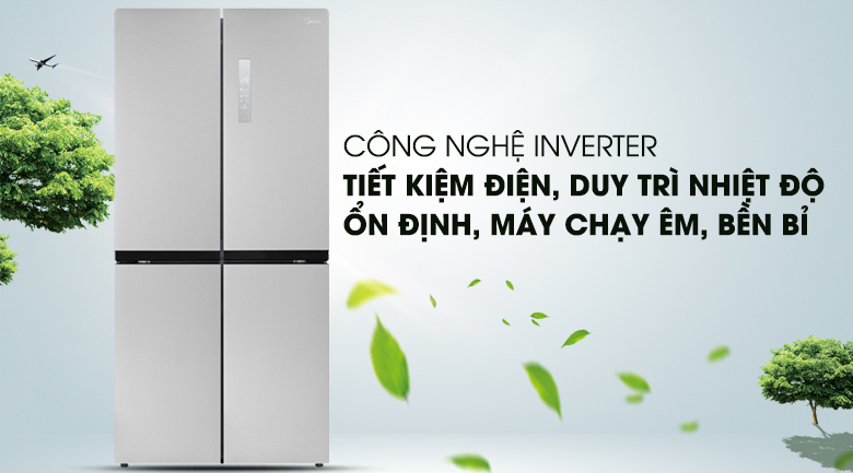 tu-lanh-midea-mrc-626fweis-4 Tủ lạnh Midea Inverter 482 lít MRC-626FWEIS