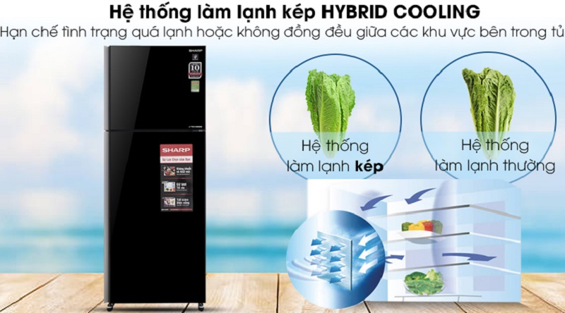 tu lanh sharp sj xp405pg bk 4