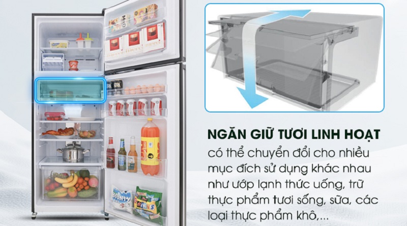 tu lanh sharp sj xp405pg bk 6