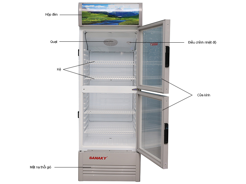 TỦ MÁT SANAKY VH-258W3 250 Lít-1