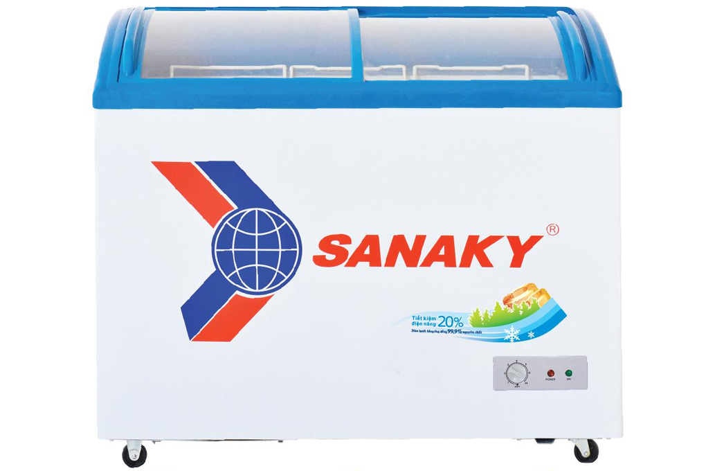 Tủ đông kính cong SANAKY 480 lít VH4899K3