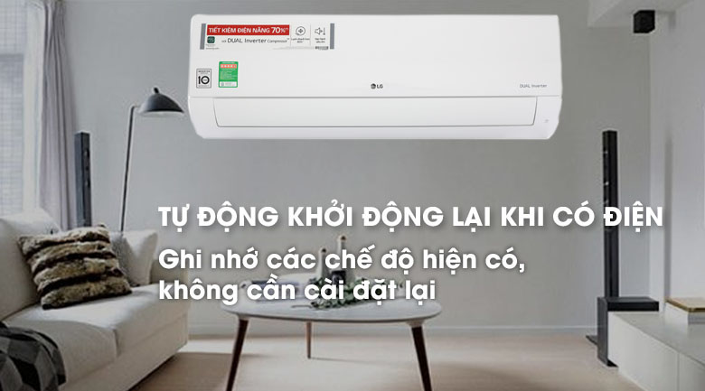 Máy lạnh LG Inverter 1 HP V10ENH