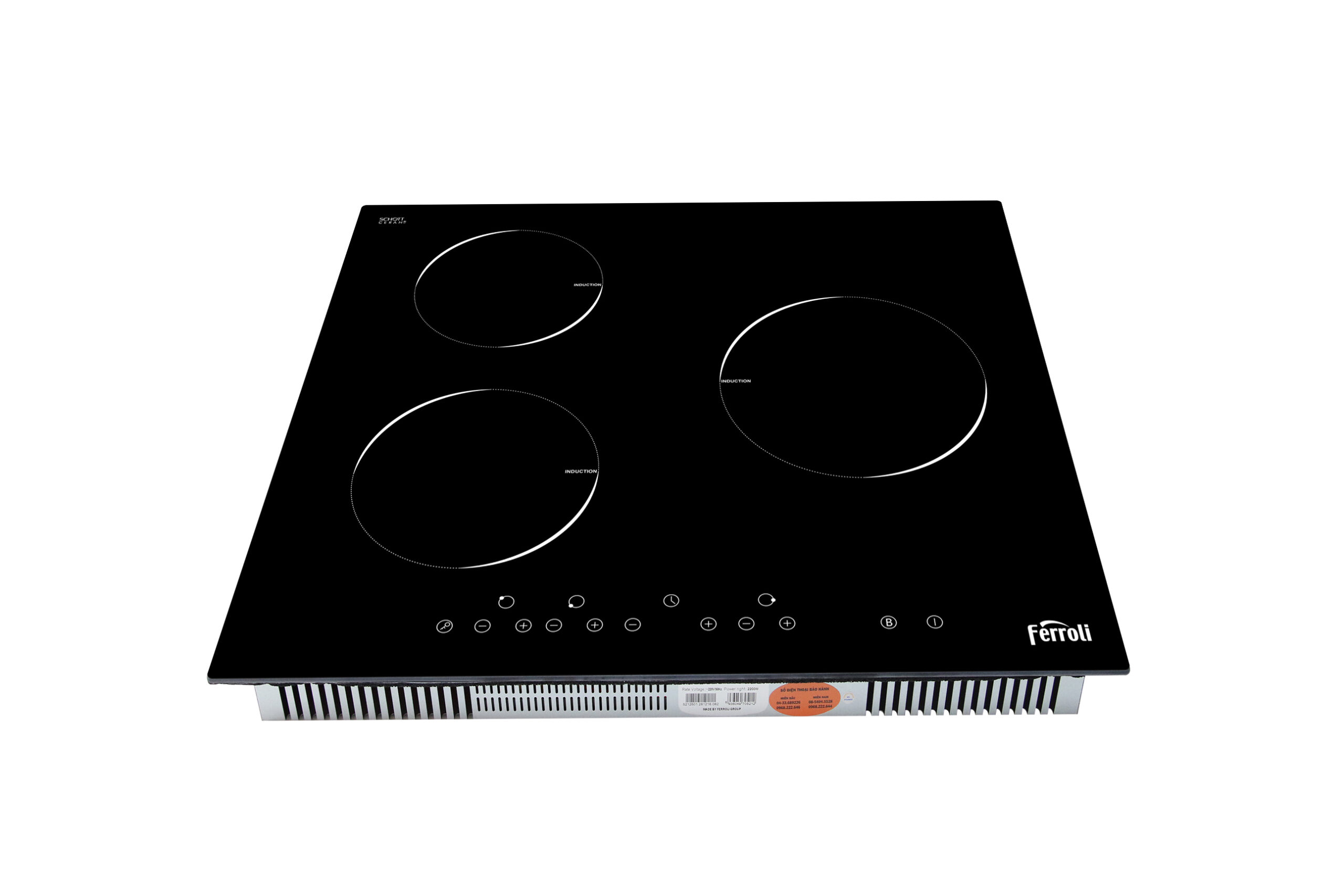 BẾP BA TỪ IT5700BN ĐIỀU KHIỂN CẢM ỨNG