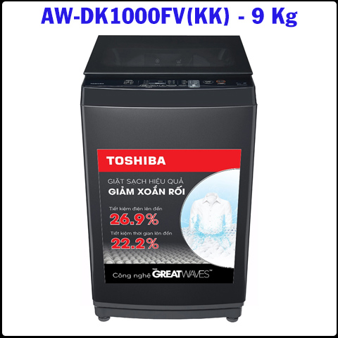 Máy Giặt Toshiba Inverter 9 Kg AW-DK1000FV(KK)