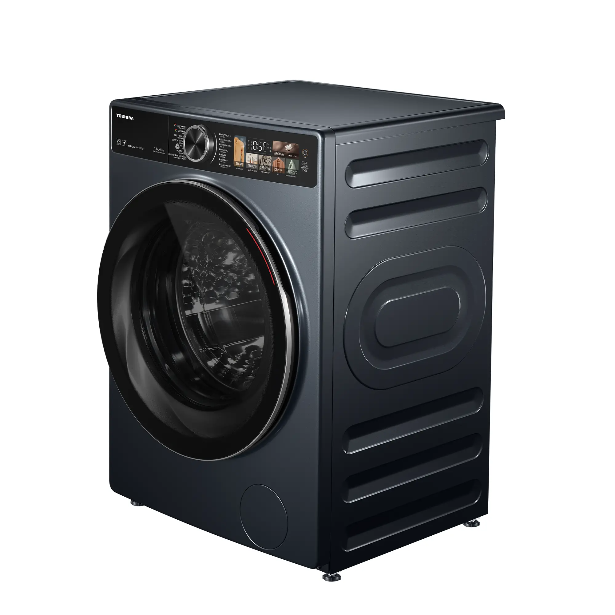 Máy giặt sấy Toshiba TWD-T25BZP140MWV(MG)