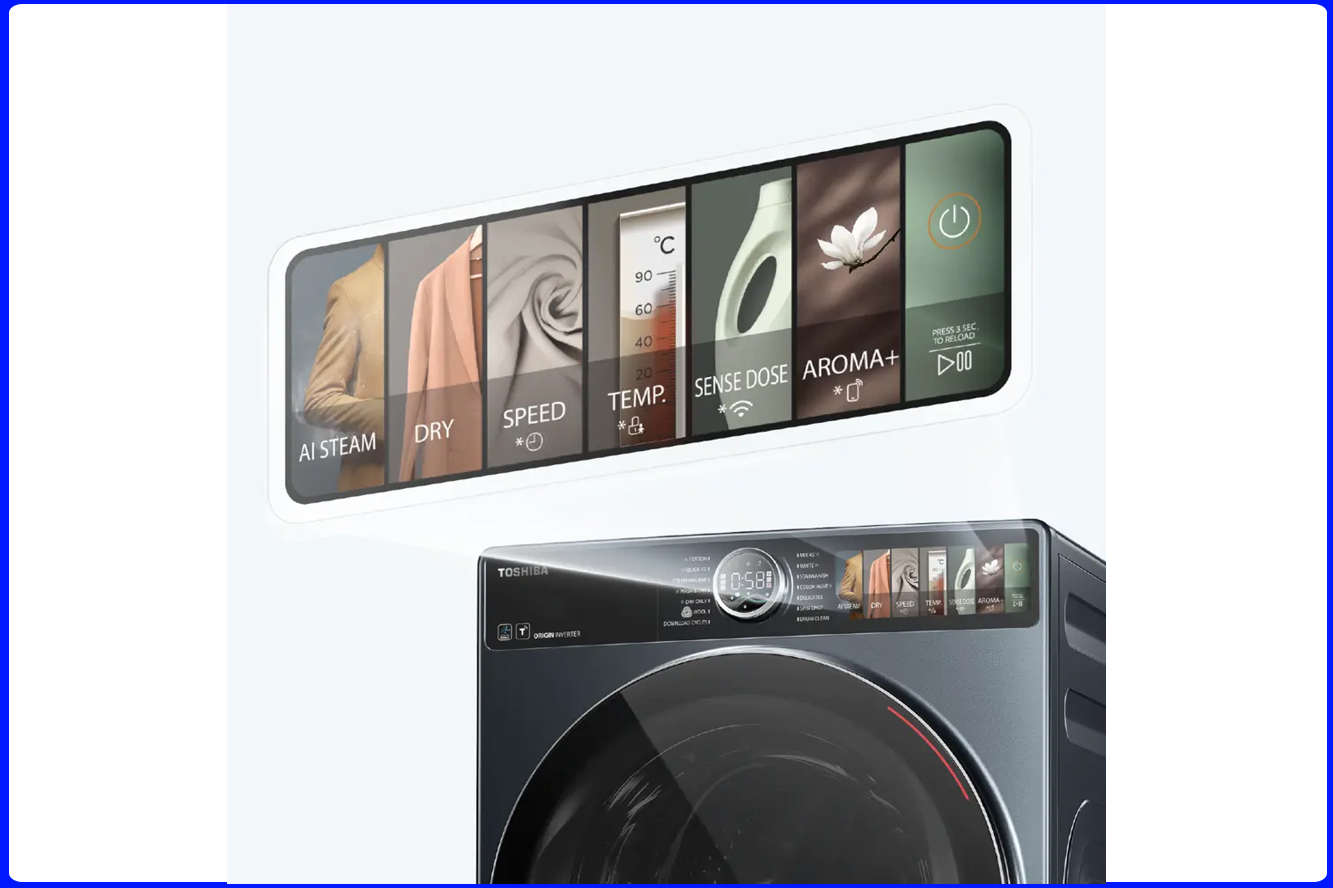 Máy giặt sấy Toshiba TWD-T27BZP115MWV(MG) Máy giặt sấy Toshiba TWD-T27BZP115MWV(MG)